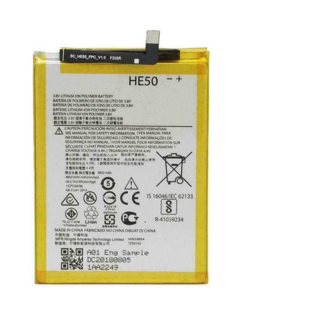 Batterie de remplacement pour Motorola Moto E4 Plus (XT1770 XT1774) / E5 Plus (XT1924), HE50 Batterie de remplacement pour Motorola Moto E4 Plus (XT1770 XT1774) / E5 Plus (XT1924), HE50